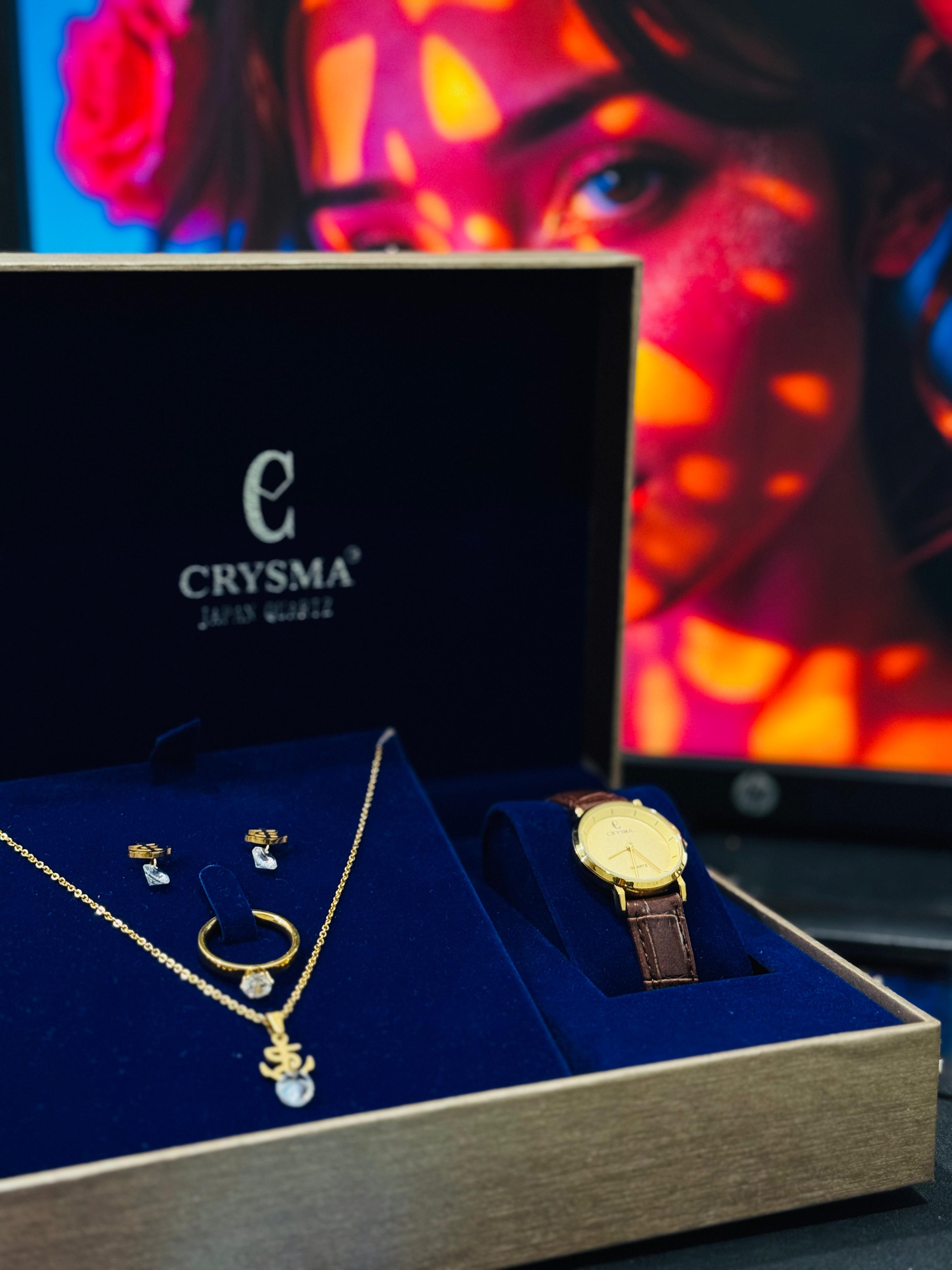 CRYSMA Women’s Watch Gift Set