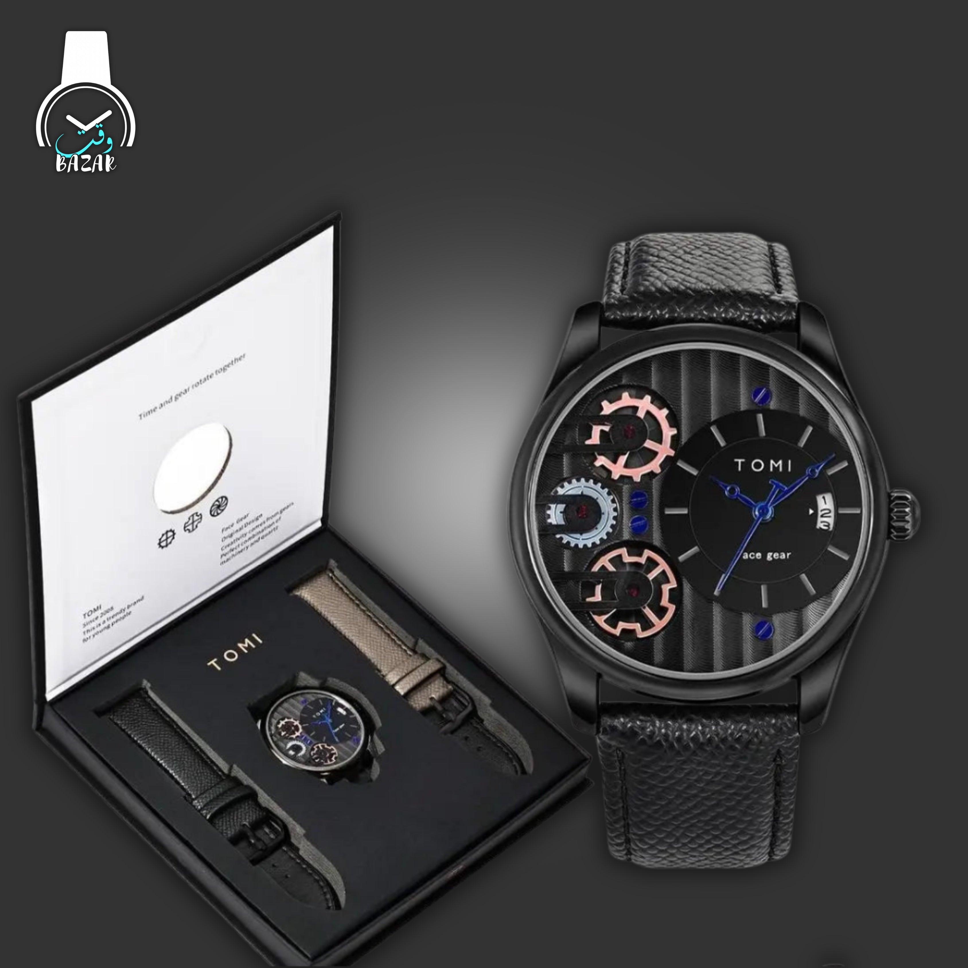 TOMI Sleek Professional Dual Strap